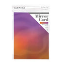 Craft Perfect Ombre Iridescent Mirror Cardstock 8.5"X11" Pack of 5 Indian Summer