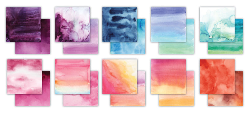 Craft Consortium Double-Sided 6"X6" Ombre Paper Pad 