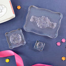 Tonic Studios 1"x1"; 2"x2"; 3"x4" Acrylic Stamping Blocks
