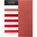 Harmony 8.5"X11" 230gsm Red Precious Metals Cardstock Pack of 20 Sheets