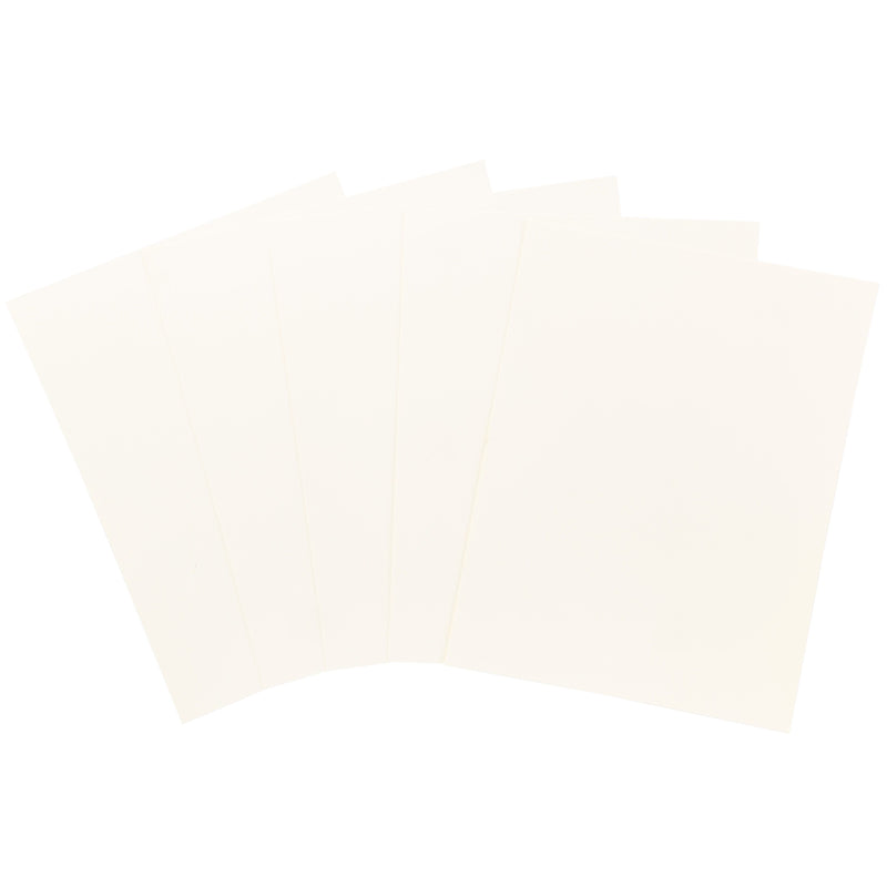 Harmony Hues 8.5"X11" 300gsm Ivory Cardstock Pack of 50 Sheets