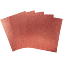 Harmony 8.5X11" 230gsm Scarlet Diamond Chic Glitter Cardstock Pack of 20 Sheets