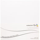 Harmony Hues 12"x12" 176gsm Brilliant White Smooth Cardstock Pack of 50 Sheets