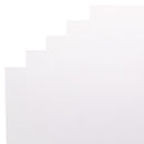 Harmony Hues 12"x12" 300gsm Brilliant White Smooth Cardstock Pack of 50 Sheets