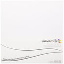 Harmony Hues 12"x12" 300gsm Brilliant White Smooth Cardstock Pack of 50 Sheets