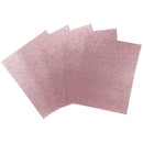 Harmony Hues 8.5"x11" 230gsm Princess Pink Diamond Chic Glitter Cardstock Pack of 20 Sheets