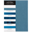 Harmony 8.5"X11" 230gsm Teal Precious Metals Cardstock Pack of 20 Sheets