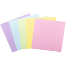 Harmony Hues 12"x12" 176gsm Pastel Smooth Cardstock Pack of 50 Sheets