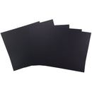 Harmony Hues 12"x12" 176gsm Midnight Black Cardstock Pack of 50 Sheets