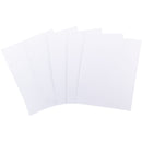 Harmony Hues 8.5"X11" 300gsm Brilliant White Cardstock Pack of 50 Sheets