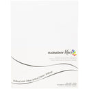 Harmony Hues 8.5"X11" 300gsm Brilliant White Cardstock Pack of 50 Sheets