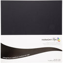 Harmony Hues 12"x12" 300gsm Midnight Black Cardstock Pack of 50 Sheets