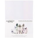 Harmony 8.5X11" 230gsm Crystal Diamond Chic Glitter Cardstock Pack 20 Sheets