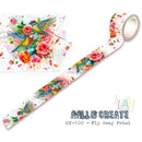 AALL And Create Layer-It-Up 25mm x 10m Fly Away Petal Washi Tape