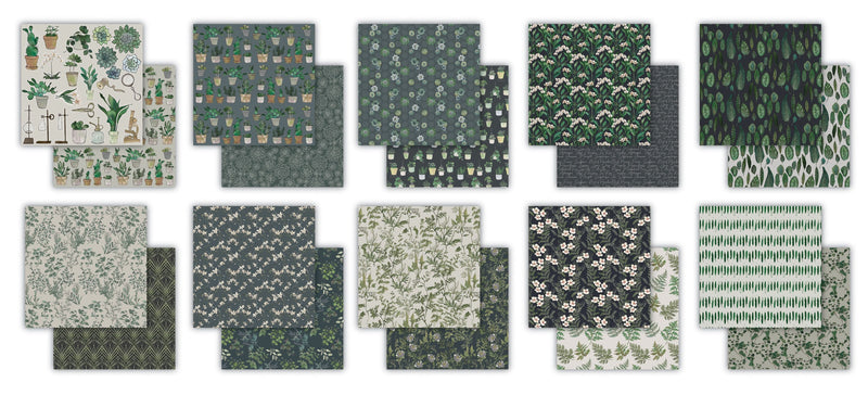 Craft Consortium Double-Sided 12"X12" Botany Boutique Paper Pad 
