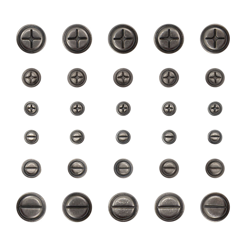 Tim Holtz Idea-Ology Screw Heads 30 Pieces