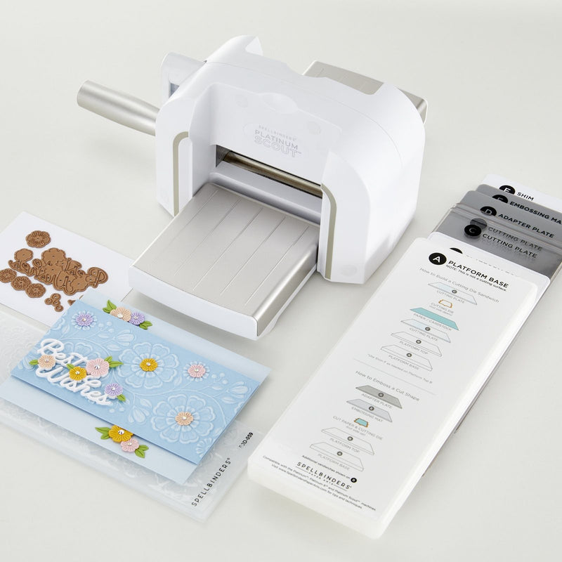 Spellbinders Platinum White Scout Machine 
