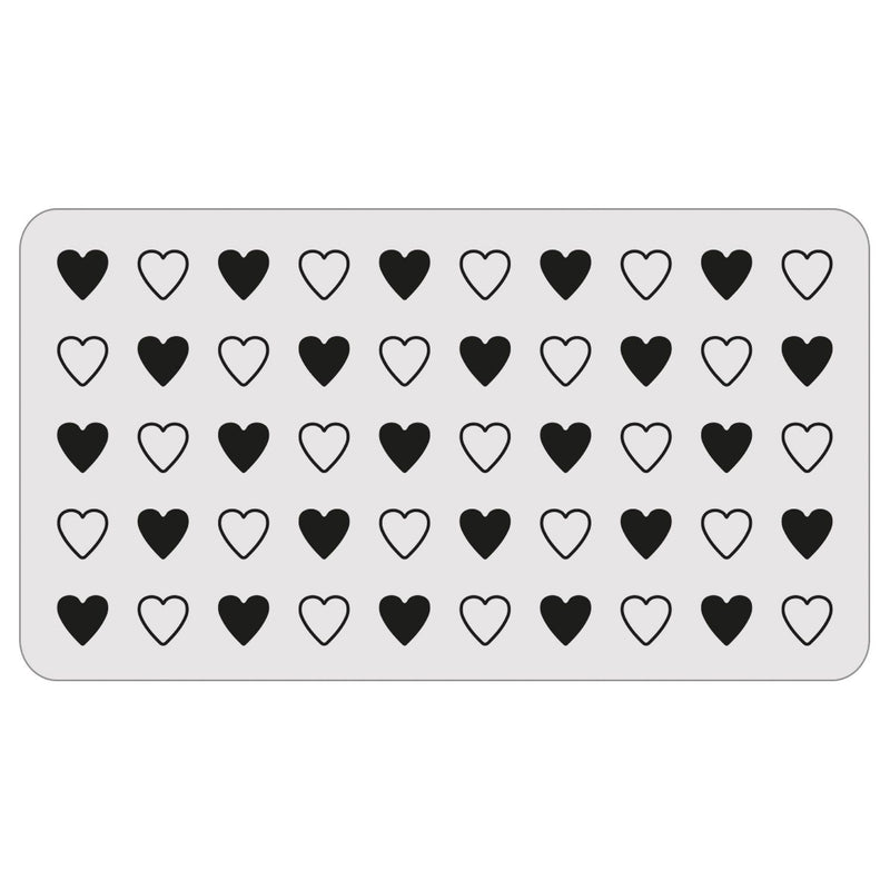 Sizzix by Tim Holtz 3D Texture Fades Valentines Embossing Folder