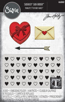 Sizzix by Tim Holtz 3D Texture Fades Valentines Embossing Folder
