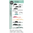 Sizzix By 49 And Market Clear Stamps with Framelits Dies Doily Edgers 15 Pieces