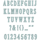 Sizzix By 49 And Market Framelits Fine Line Alphabet