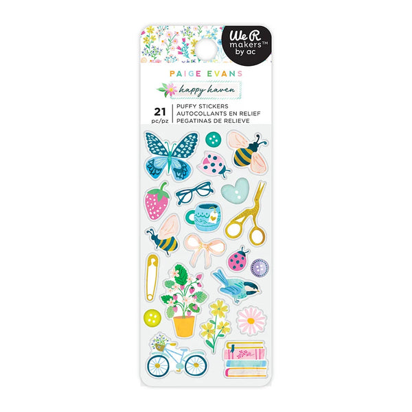 Paige Evans Happy Haven Icons Puffy Stickers