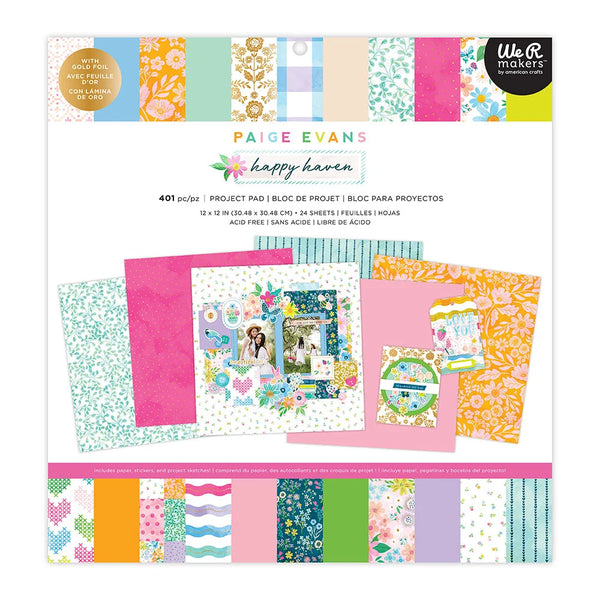 Paige Evans 12" x 12" Happy Haven Project Pad