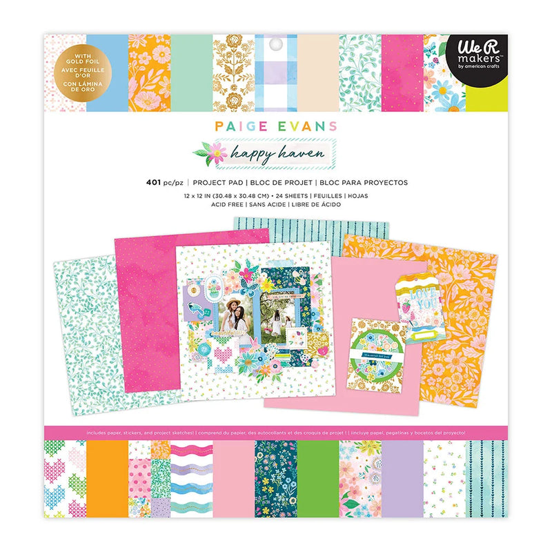 Paige Evans 12" x 12" Happy Haven Project Pad