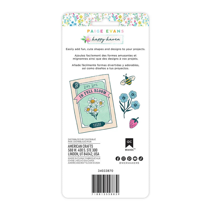Paige Evans Happy Haven Clear Photopolymer Stamps
