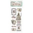 Stamperia Rub-On 4"X8.5" Cartomagic Stencil