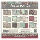 Stamperia Backgrounds 12"X12" Double-Sided Maxi Selection Paper Pad 