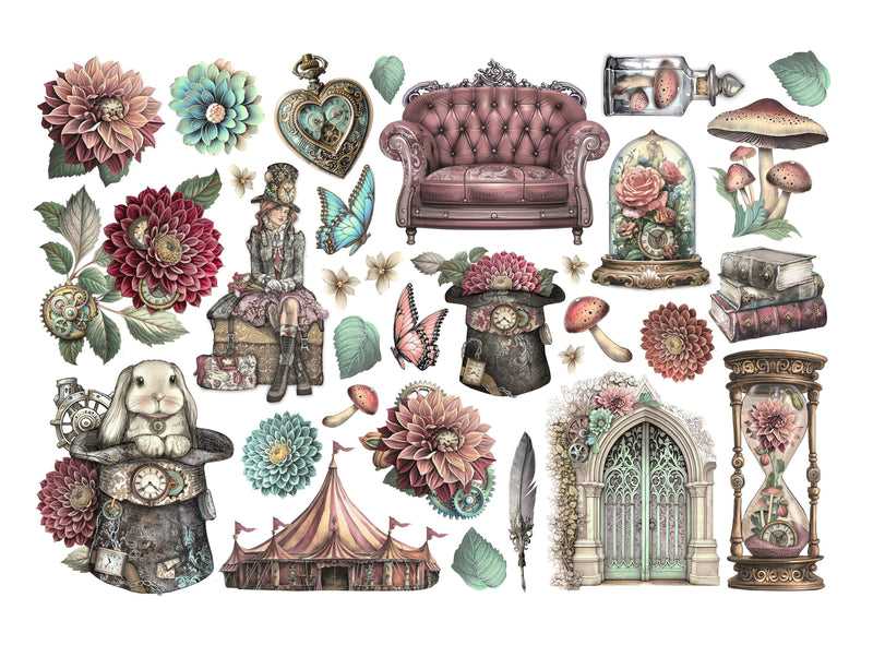 Stamperia Master of Magic Ephemera Embellishment