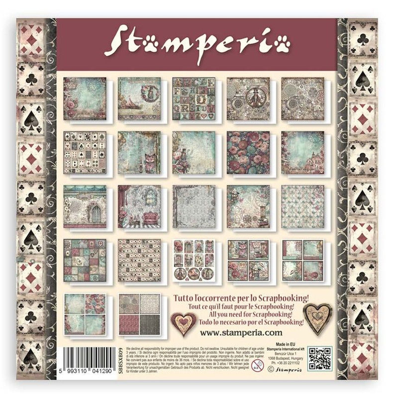Stamperia Master Of Magic 8"X8" Single-Sided Paper Pad