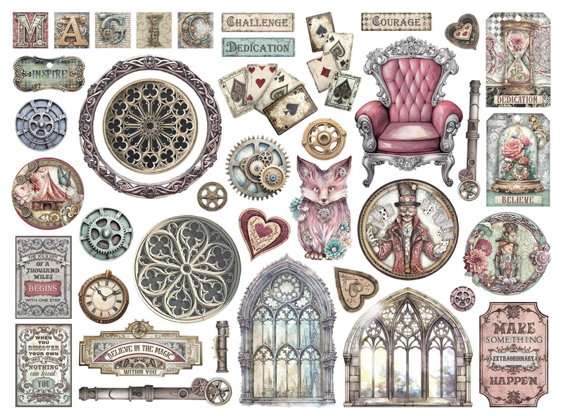 Stamperia Master Of Magic Die-Cuts