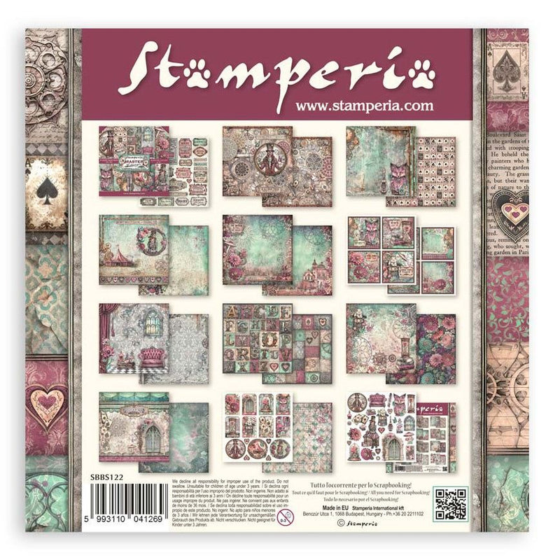 Stamperia Master Of Magic 8"X8" Double-Sided Paper Pad