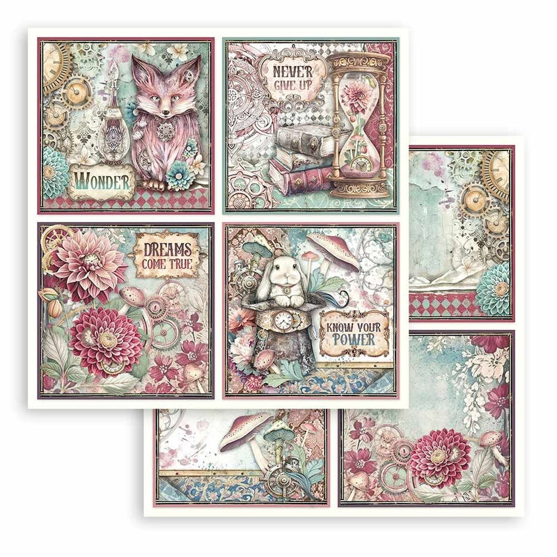 Stamperia Master Of Magic 8"X8" Double-Sided Paper Pad