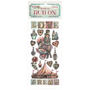 Stamperia Rub-On 4"X8.5" Circus Stencil