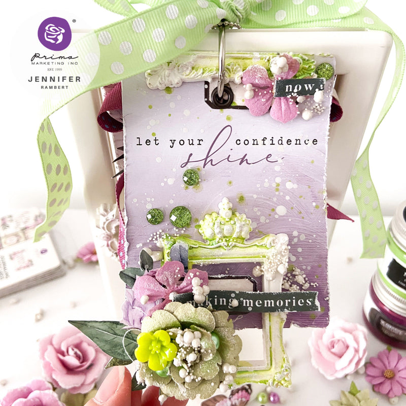 Prima Marketing Serene Petals Vintage Flutter Ephemera Pack of 78 Pieces
