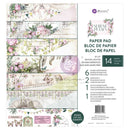 Prima Marketing Serene Petals 12"X12" Double-Sided 14 Sheet Paper Pad