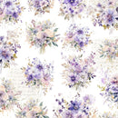 Asuka Studio Memory Place 5.9"X5.9" Lavender Love Collage Origami Papers - Pack of 24