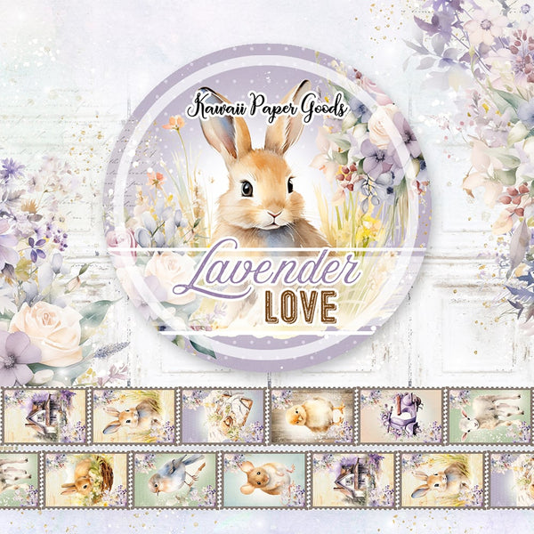 Memory Place 15mm x 5m Lavender Love Washi Tape