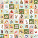 Memory Place 5.9" x 5.9" Peter's Garden Collage Origami Papers - Pack of 24
