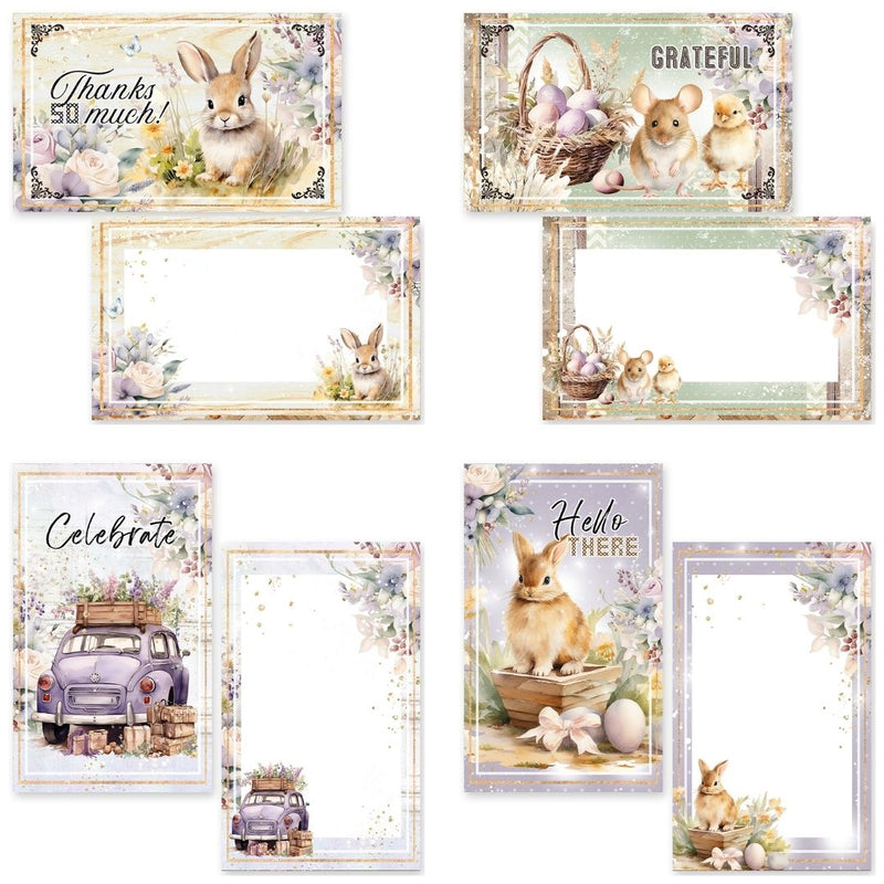 Memory Place Lavender Love Journaling Cards Pack of 15