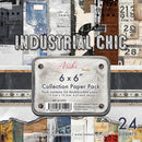 Memory Place Asuka Studio 6" x 6" Industrial Chic Collection Paper Pack of 24