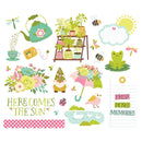 Simple Stories Tea Garden Bits & Pieces Die-Cuts 23 Pieces