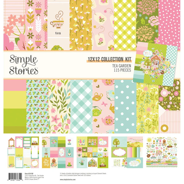 Simple Stories 12" x 12" Tea Garden Collection Kit