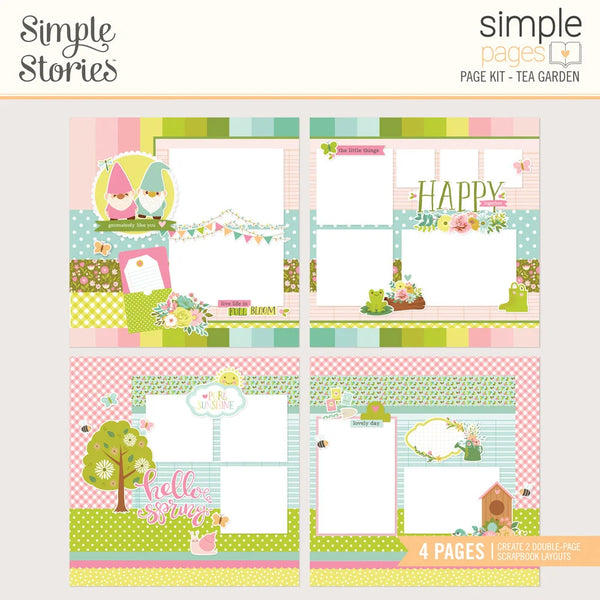 Simple Stories Tea Garden Page Kit