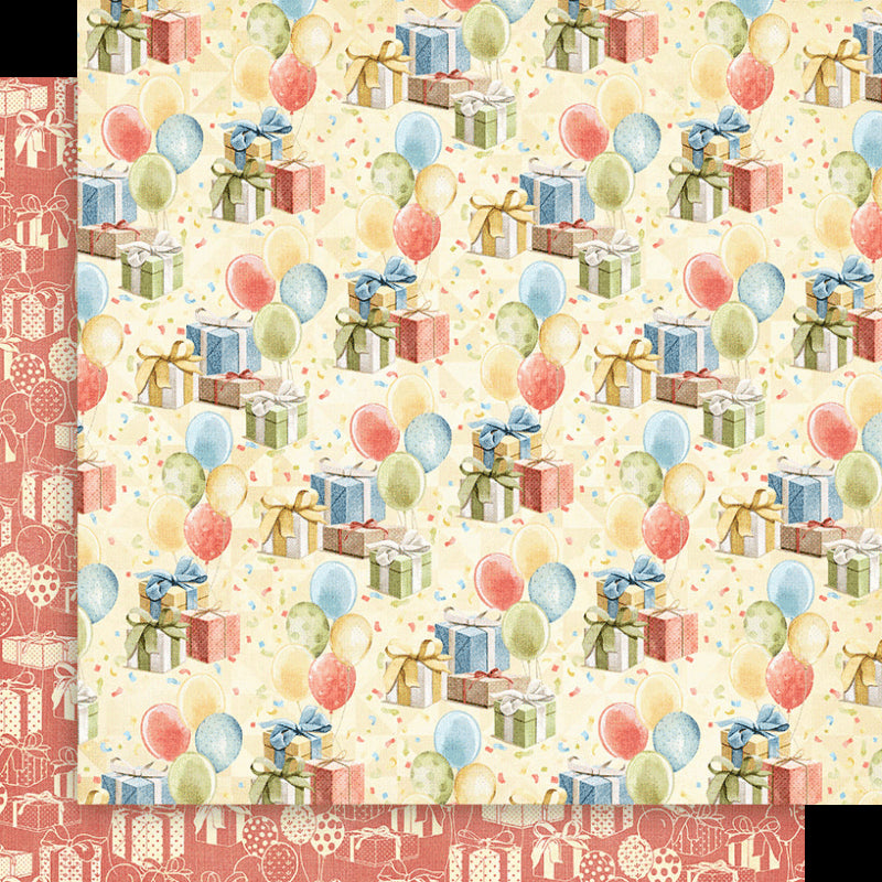 Graphic 45 Hip Hip Hooray 12" x 12" Collection Paper Pack
