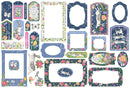 Graphic 45 Spring Is In The Air Chipboard Embellishments Tags & Frames