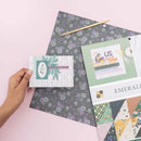 DCWV 12" x 12" Emerald Flora 36 Sheets Cardstock Stack